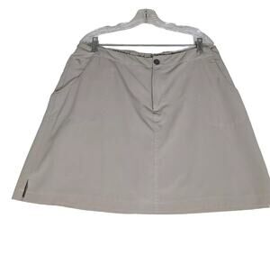 Golf Skort With Undershorts Unbranded XL W 36-40" Hips To 46" Length 17.5"